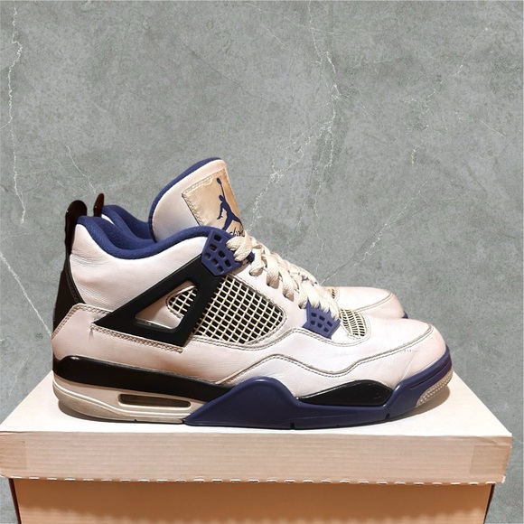 Air Jordan 4 IV Motosports Retro 2017 Sz 11 Mens Basketball Shoes Sneakers White